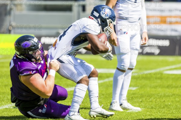 European League of Football, ELF/ Game : Milano Seamen at Frankfurt Galaxy  on 20. Aug.  2023 ,in