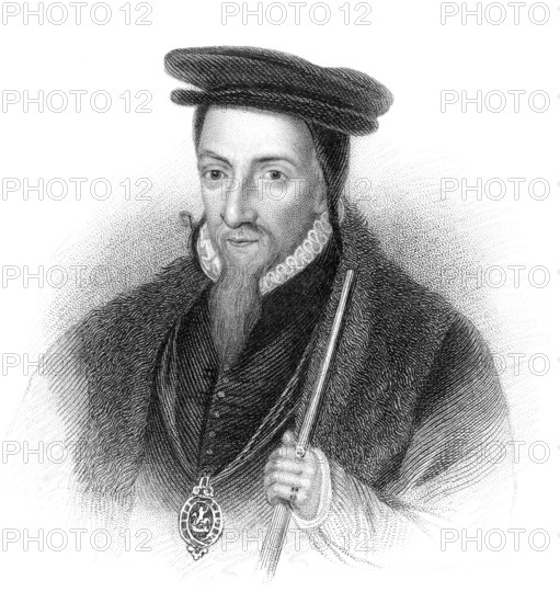 William Paulet, 1. Marquess of Winchester, ca. 1483/1485-1572, englischer Staatssekretär und