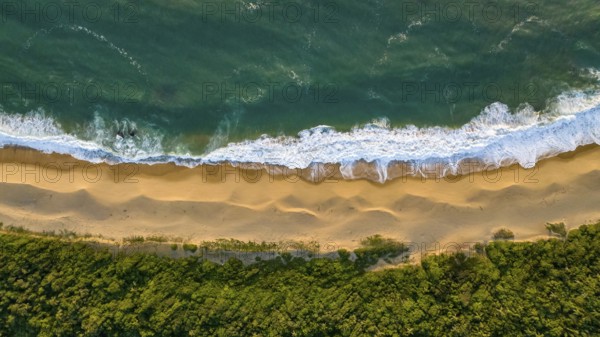 Balneario Camboriu in Santa Catarina. Taquaras Beach and Laranjeiras Beach in Balneario Camboriu.