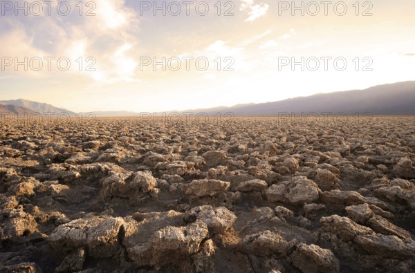 Devils Golf Course in the Death Valley, California, United States of America