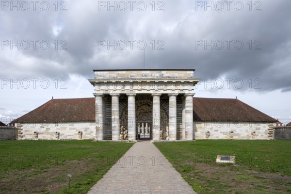 Arc-et-Senans, saltworks Royal, built in 1779 by Claude-Nicolas LedouxArc-et-Senans, built in 1779