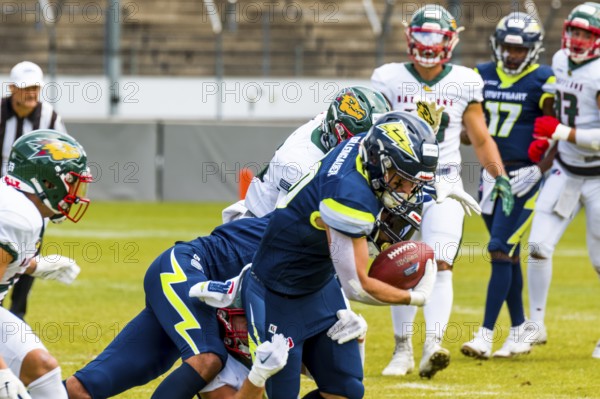 European League of Football, ELF/ Game :  Barcelona Dragons at  Stuttgart Surge on July. 23. 2023