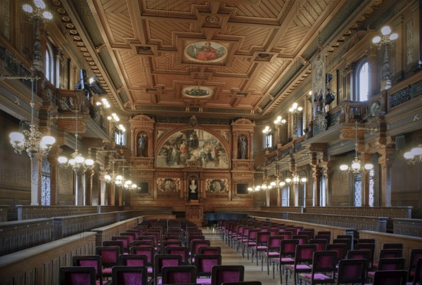 Heidelberg, Old University, Old Assembly Hall, remodelled by Josef Durm in 1886, main