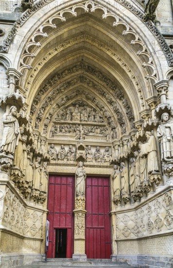 Amiens Cathedral is a Roman Catholic cathedral. The cathedral was built between 1220 and c.1270 and