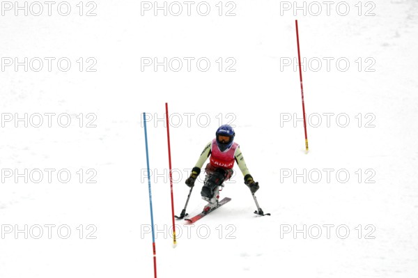 Anna-Lena Forster (BRSV Radolfzell) at the Para Alpine Ski World Cup Feldberg 2025, Todtnau-Fahl,