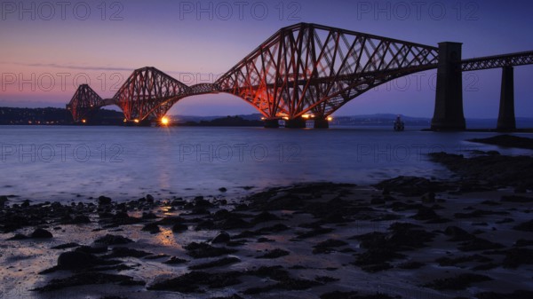 Europe, Scotland, railway bridge, Firth of Forth, railway bridge, fjord, fjord, Forth Bridge,