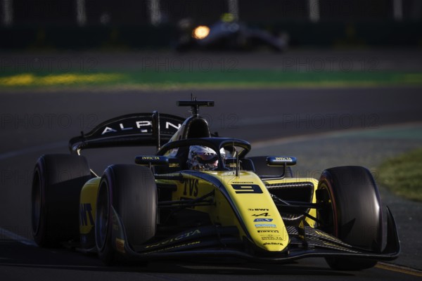 MELBOURNE, AUSTRALIA, MARCH 22: Kush Maini of India and invicta Racing during qualifying at the