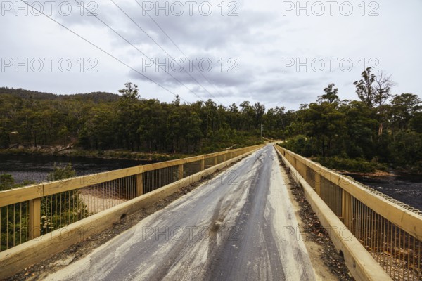 The area around Huon River and Southwood Rd in Lonnvale near Geeveston, a World Heritage Area in