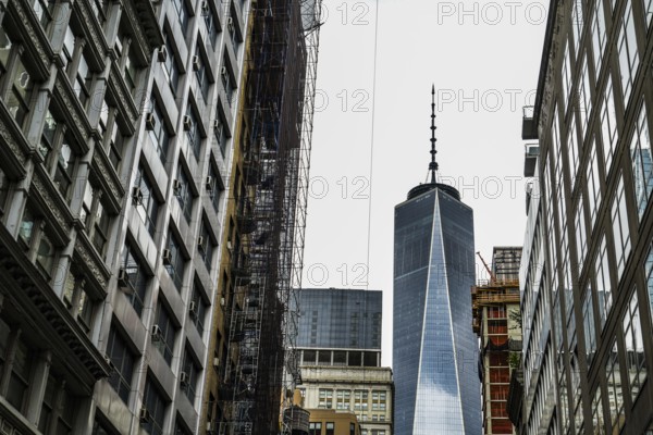 Streets of New York Lower Manhattan. Shooting Location: New York, Manhattan
