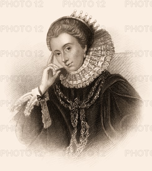 Lucy Russell, Gräfin von Bedford, geborene Harington, 1580-1627, eine bedeutende aristokratische