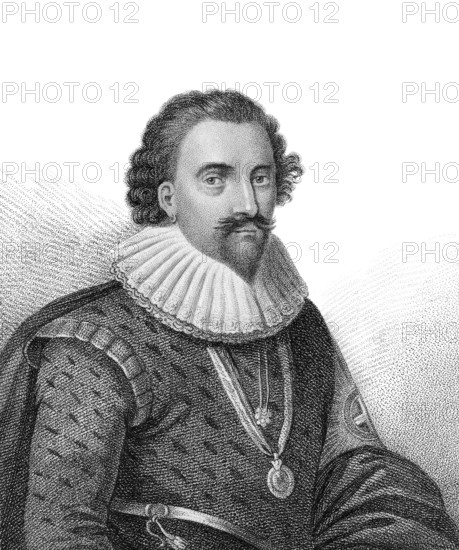William Herbert, 3rd Earl of Pembroke, 1580-1630, an English nobleman, Lord Chamberlain, founded