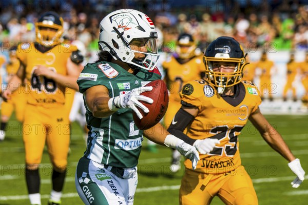 German Football League, Game: Schwäbisch Hall Unicorns, Munich Cowboys in the Optima Sportpark in