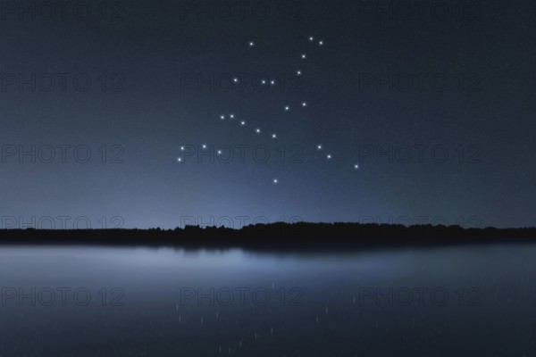 Hercules star constellation, Night sky, Cluster of stars, Deep space, Celestial Strongman,