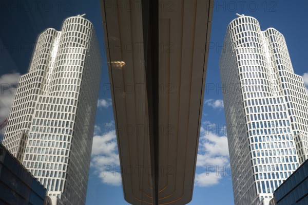 08.06.2019, Berlin, Germany, Europe, The tower of the Upper West building complex on Kurfürstendamm