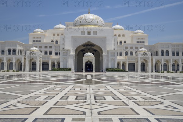 Qasr Al Watan, Presidential Palace, Abu Dhabi City, Emirate of Abu Dhabi, United Arab Emirates,