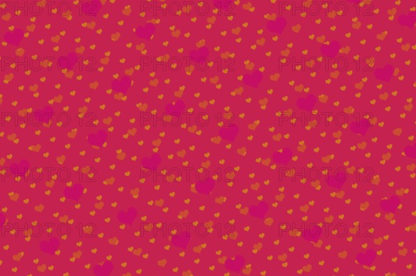 Elegant decorative heart pattern design for fabric, wallpaper, gift paper, banner, cover, poster,