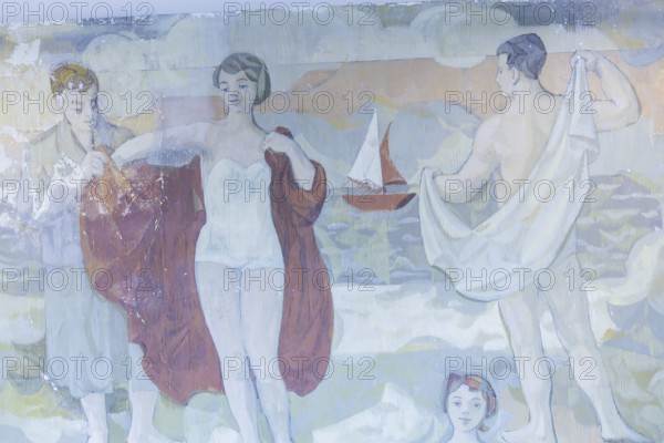 The partial uncovering of the early work in the Deutsches Hygiene-Museum has been completed In the