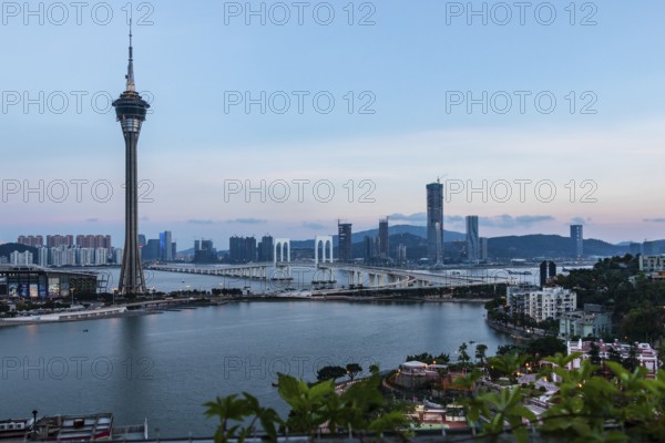 Macau Tower is 338 meters (about 1, 108 feet) above the ground. The highest observation level is