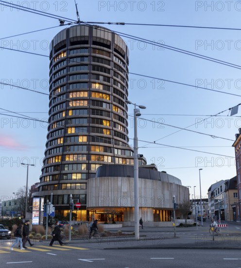 Building of the Bank for International Settlements (BIS), Centralbahnplatz, SBB railway station,