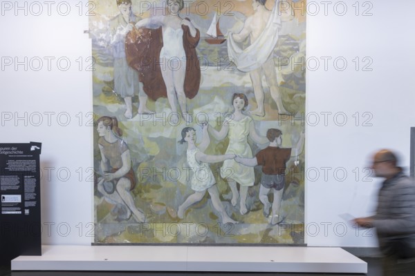 The partial uncovering of the early work in the Deutsches Hygiene-Museum has been completed In the