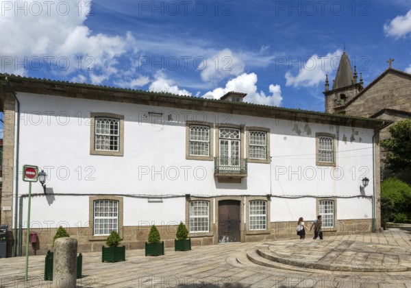Historic building Hotel Toural, Largo Condessa do Juncal, city centre of Guimaraes, northern