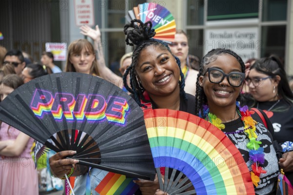 Detroit, Michigan USA - 8 June 2025 - Gay, lesbian, bisexual, and transgender activists and their