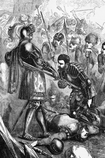 At the Battle of Pavia, fought in Italy on the morning of 24 February 1525, Francis I of France was