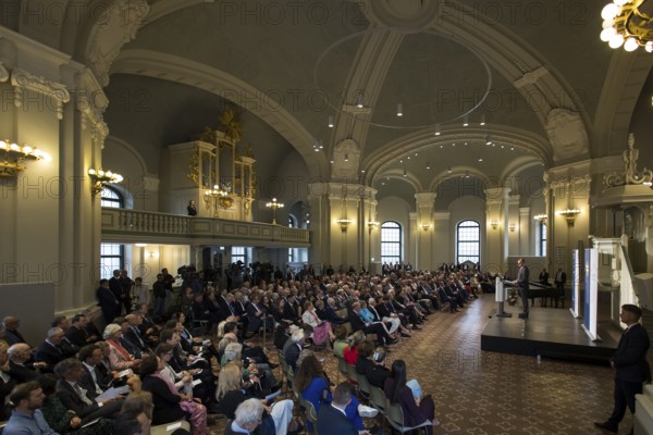 Friedrich Merz (Chancellor of the Federal Republic of Germany) speaks at the presentation of the