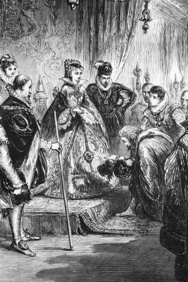 Osep Napea Vasiljevitch, the first Russian ambassador to England, was received at the court of