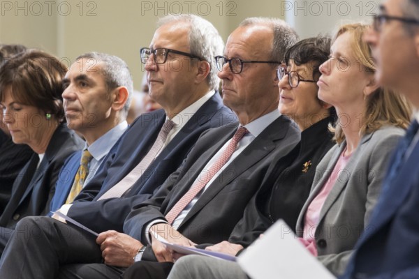 Ugur Sahin (founder of Biontech SE), Andreas Voßkuhle (President of the Senate of the German