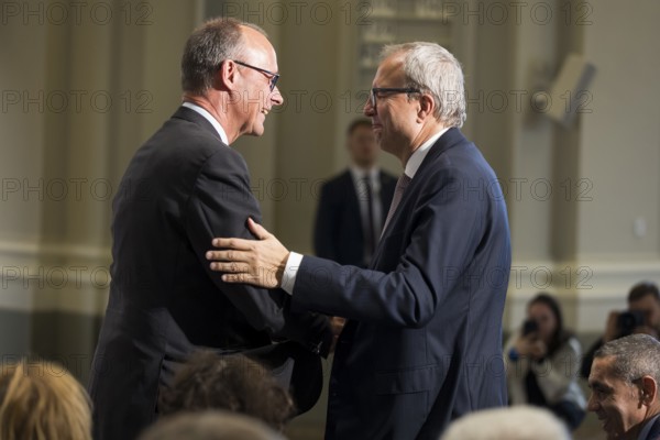 Friedrich Merz (Chancellor of the Federal Republic of Germany) and Andreas Voßkuhle (President of