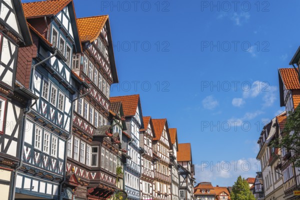 Bad Sooden, Allendorf, Allendorf district, historic old town with numerous half-timbered houses