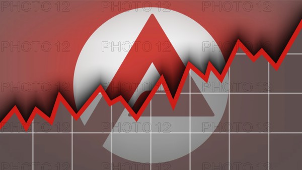 Symbolic image on the topic of unemployment figures, unemployment rate, unemployment statistics,