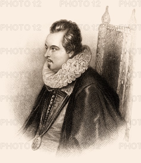 Charles Blount, 8. Baron Mountjoy und 1. Earl of Devonshire, 1563-1606, KG, englischer Adliger und