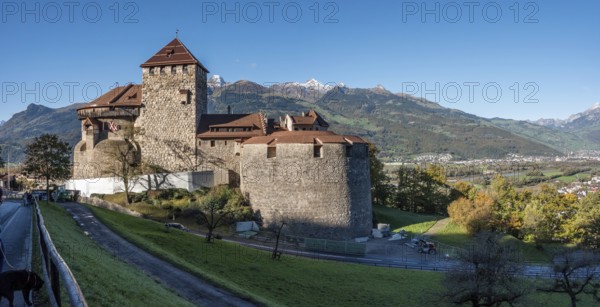VADUZ, LIECHTENSTEIN, SEPTEMBER 28, 2023, Vaduz Castle, the official residence of the Prince of