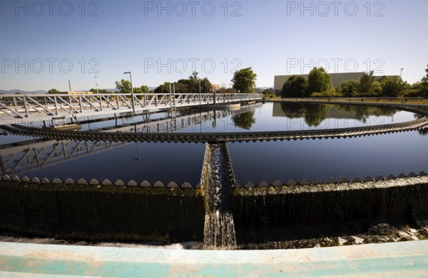 Wastewater treatment facility - Sewage Treatment. Also called municipal wastewater or sewage
