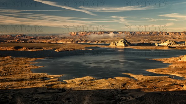 USA Arizona Alstrom Point in sunset