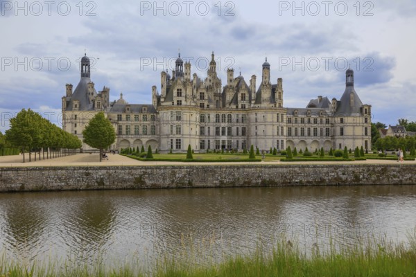 Chateau de Chambord, built in the first half of the 16th century for King Francois I in the