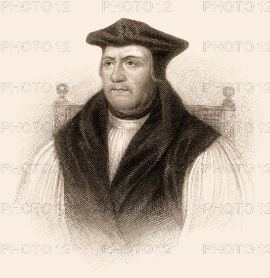 Matthew Parker, 1504-1575, Erzbischof von Canterbury, eine bedeutende Persönlichkeit der englischen