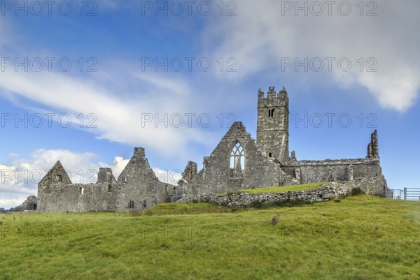 Ross Errilly Friary is a medieval Franciscan friary located about a mile to the northwest of