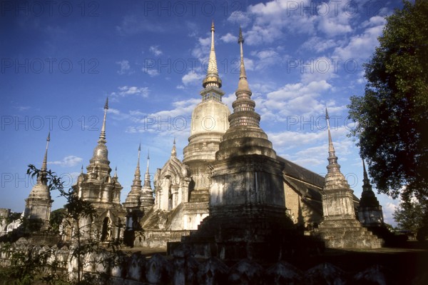 Wat Suan Dok (Thai: ?????????, which roughly translates as Flower Garden Temple) was founded by