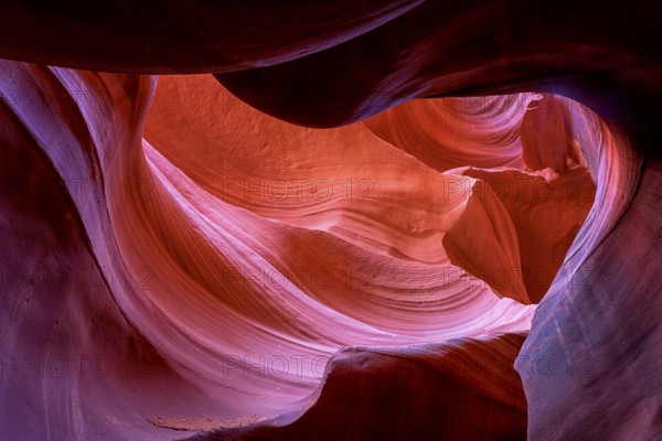 Antelope Canyon is a slot canyon in the American Southwest, on Navajo land east of Page, Arizona.