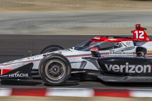 WILL POWER (12) of Toowoomba, Australia practices for the Firestone Grand Prix of Monterey at