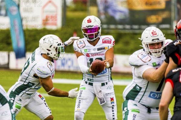 German Football League, Game: Schwäbisch Hall Unicorns, Saarland Hurricanes in the Optima Sportpark