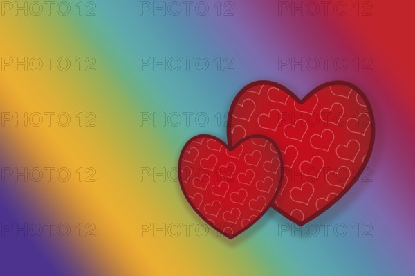 Elegant decorative heart pattern design for fabric, wallpaper, gift paper, banner, cover, poster,