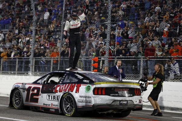 RYAN BLANEY (12) wins the Xfinity 500 at Martinsville Speedway in Ridgeway, VA, Ridgeway, United