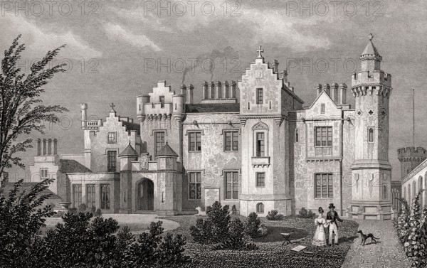 Abbotsford, the Seat of Sir Walter Scott, Bart, Edinburgh, Scotland, 19th century, from Modern