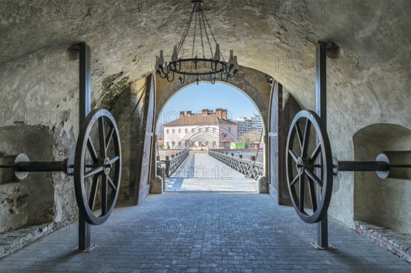 Inside the 4rd Gate of the Citadel Alba-Carolina in Alba Iulia, Romania, officially declared