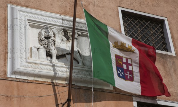 Italy Venice Museo Storico Navale -189 Maritime Museum at Campo San Biásio Façade section with