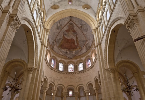 Paray-le Monial Burgundy Basilica Sacre-Coeur 70923 Begun around 1100 Colour version 2005 according